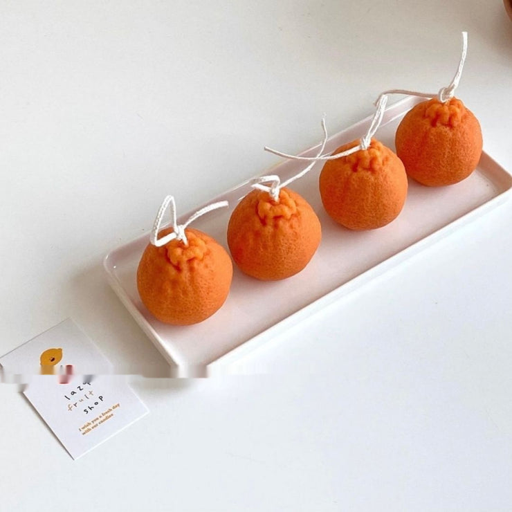 Fruit Candle Orange Candle Home Decoration