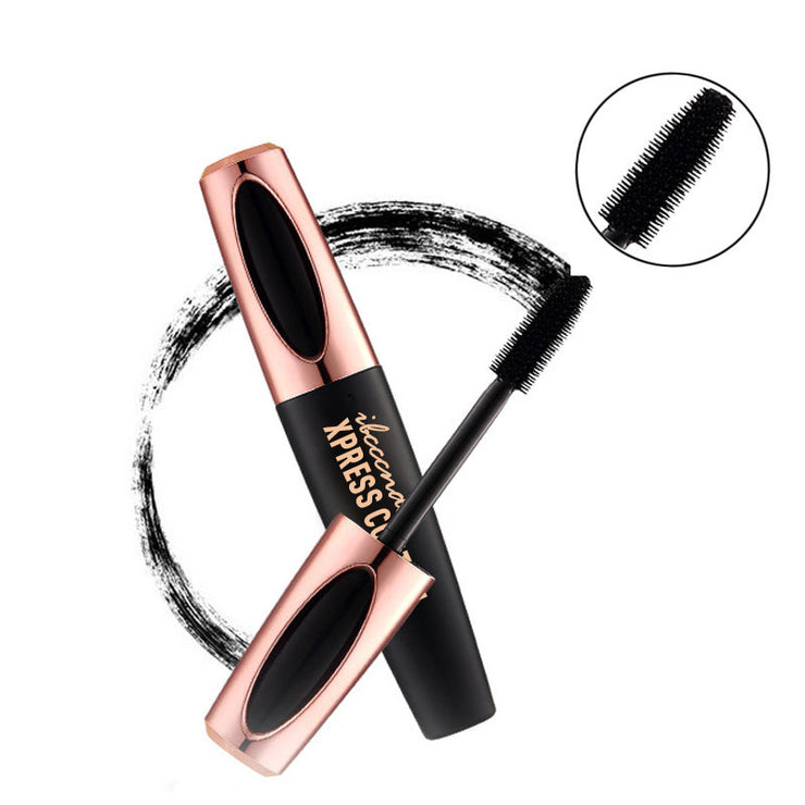 4D Waterproof Mascara  Sweatproof Thick Curls Long No Fading No Blooming Beauty Makeup