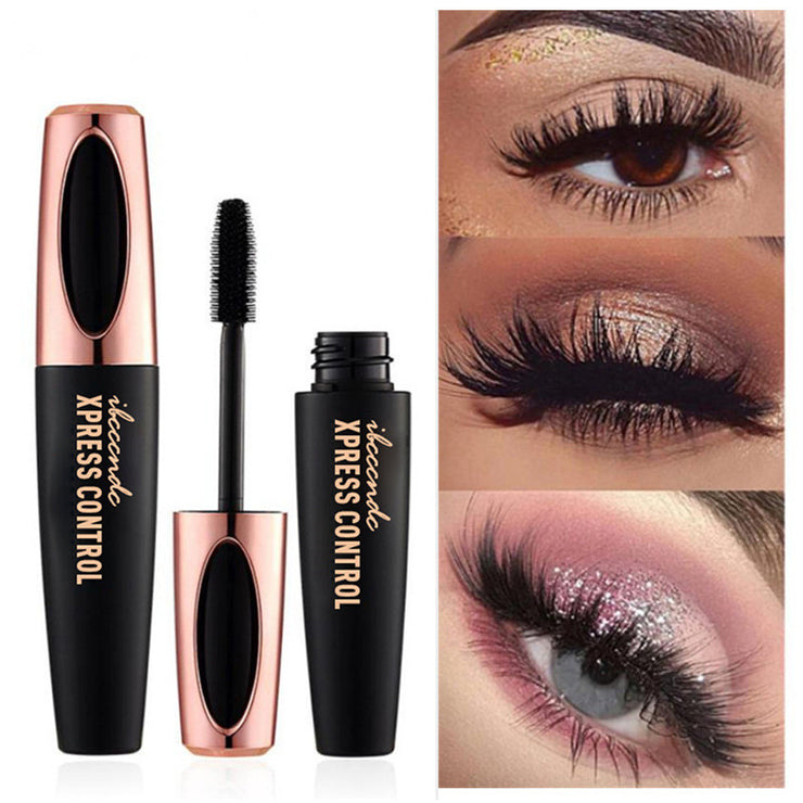 4D Waterproof Mascara  Sweatproof Thick Curls Long No Fading No Blooming Beauty Makeup