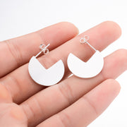 Natural Landscape Mountain Ear Climber Earring Geography Jewelry Trekking