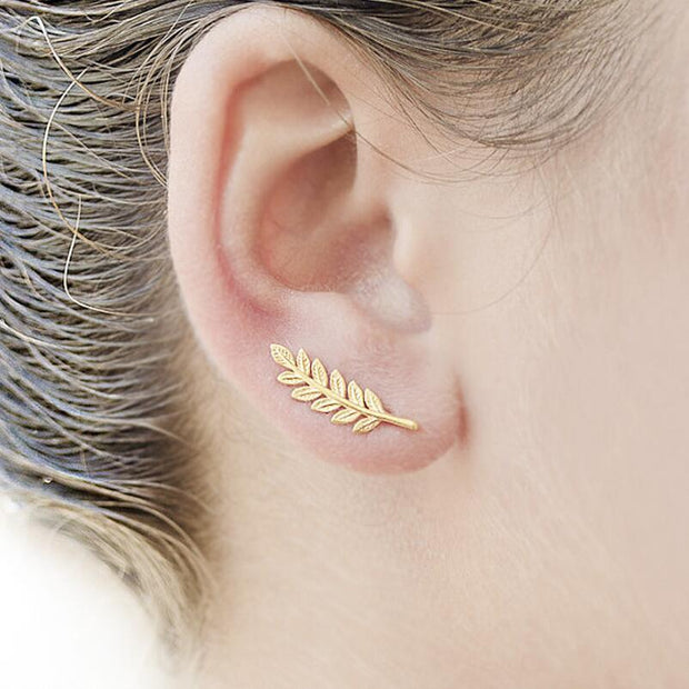 Natural Landscape Mountain Ear Climber Earring Geography Jewelry Trekking