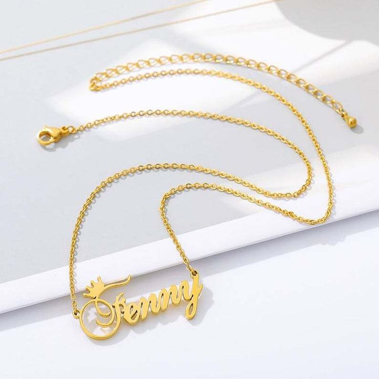 Personalized Custom Name Chain, English Letter Fashion Necklace