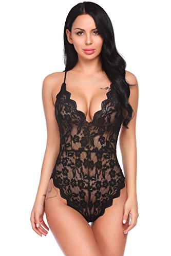 Lingerie Lace Coveralls