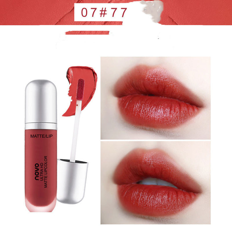 NOVO Cream Ice Cream Velvet Matte Lip Lacquer Female Student