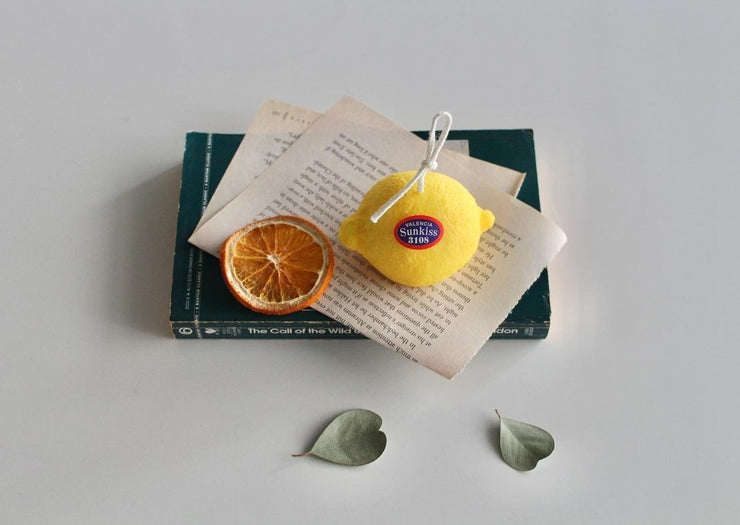 Fruit Candle Orange Candle Home Decoration