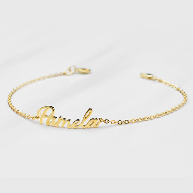 Fashion Stainless Steel Custom Name Bracelet