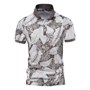 Men's Short Sleeve Lapel European TShirt