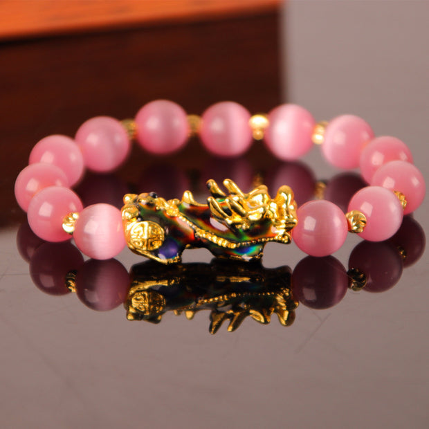 3D Gold Plated PiXiu Bracelet