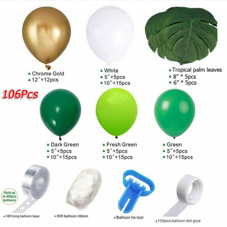 Jungle Theme Party Decoration Balloon Chain Set