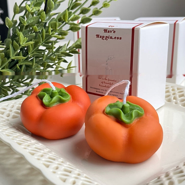 Fruit Candle Orange Candle Home Decoration