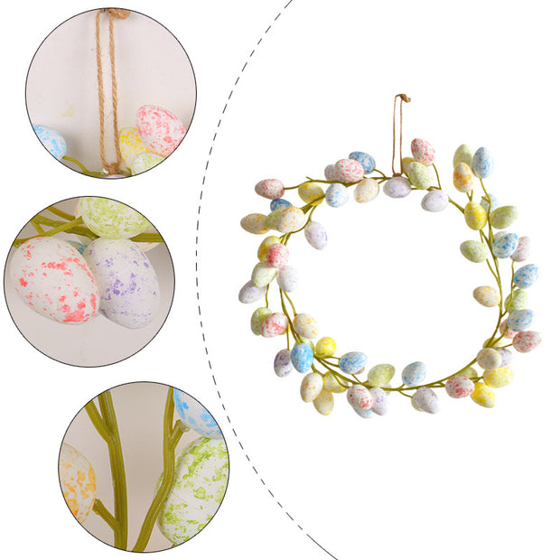 Creative Easter Egg Decorations Garland