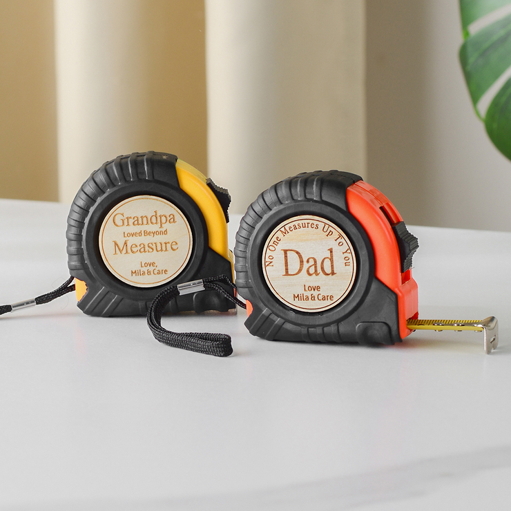 Men's Custom Name Personalized Father's Day Tape Measure