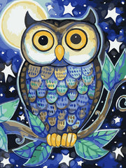 Home Decoration Owl Theme Diamond Painting