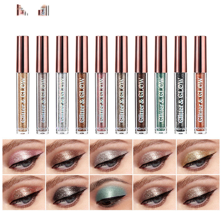 Diamond Shine Liquid Eye Shadow 10 Sets