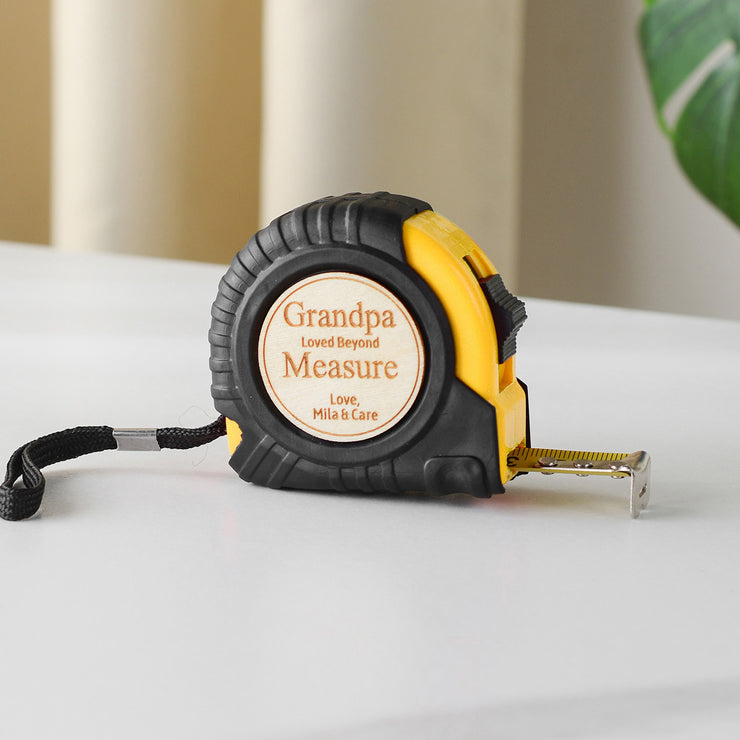 Men's Custom Name Personalized Father's Day Tape Measure