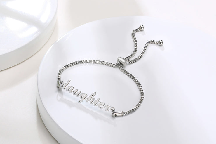 Personalized Custom Name Ladies Bracelet