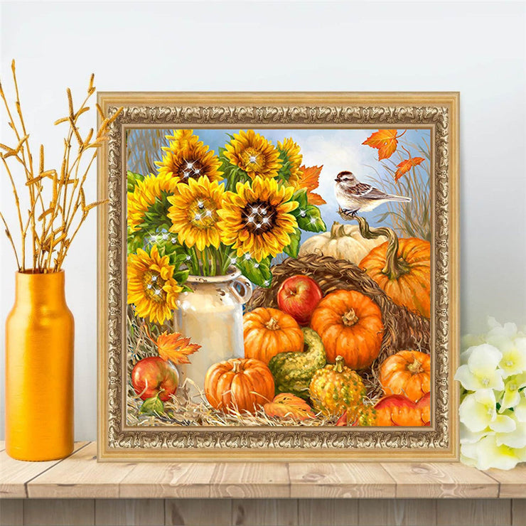 Home Decoration Sunflower Theme Diamond Painting