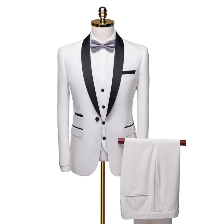 Men 3 Pieces Suit Set Men Wedding Suits Groom Tuxedos