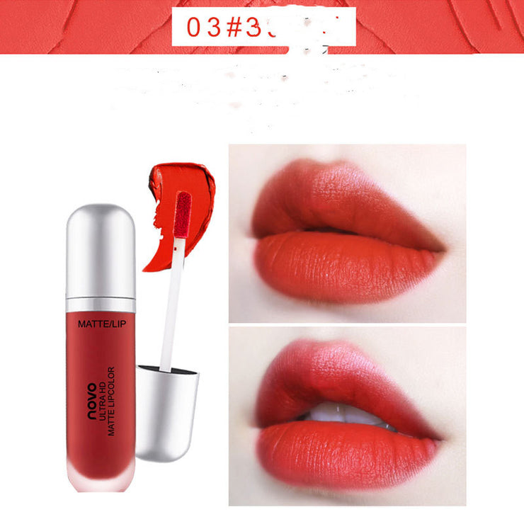 NOVO Cream Ice Cream Velvet Matte Lip Lacquer Female Student