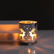 Personalized Christmas Decoration Glass Empty Cup Candle Holder Decoration Incense